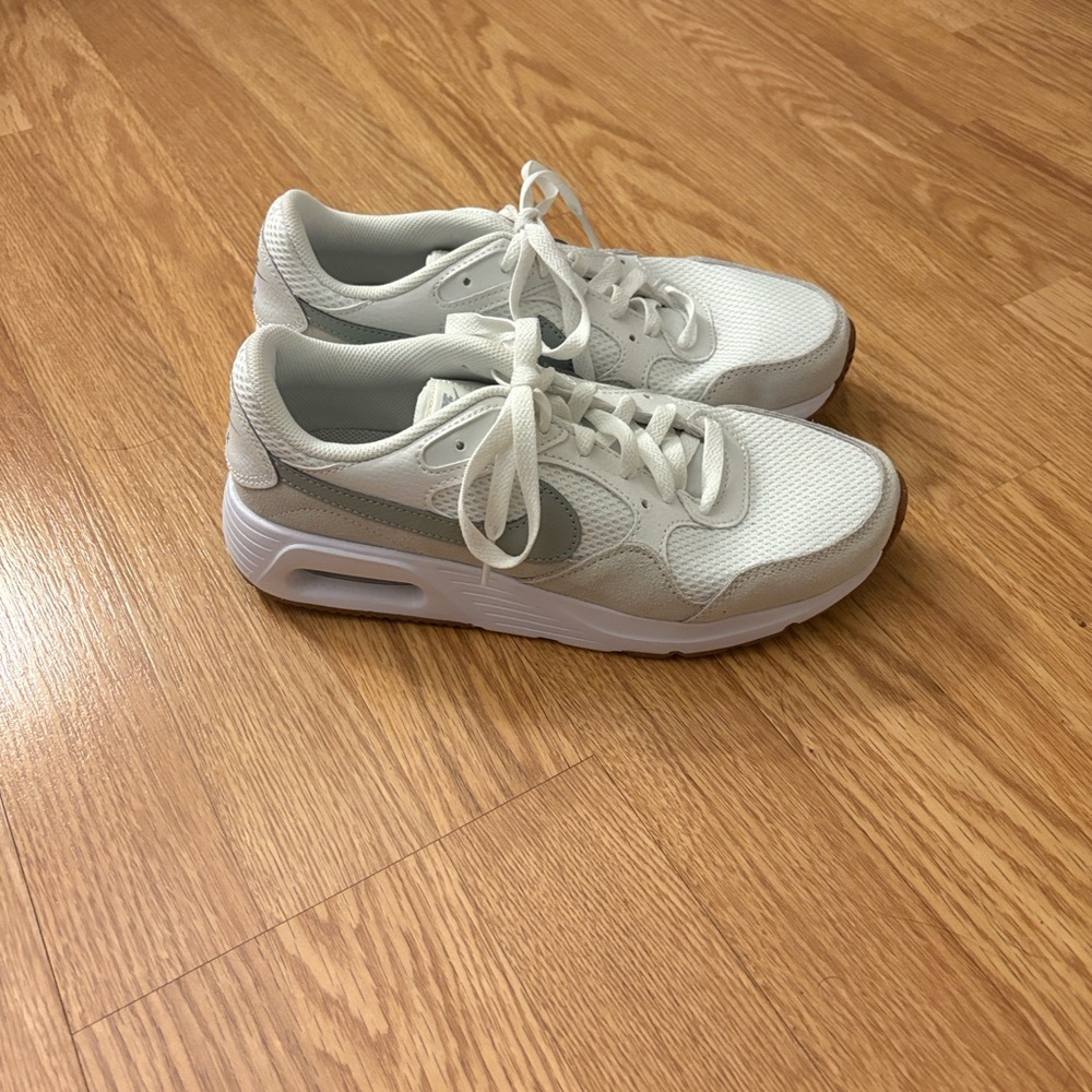 Nike White Mesh Sneakers